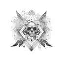 signature of loved ones tattoo design idea