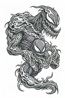 venom carnage tattoo design idea