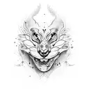 depression ptsd tattoo design idea