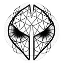artificial neural networks branching into brain neural networks tattoo design idea
