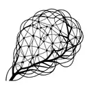 artificial neural networks branching into brain neural networks tattoo design idea