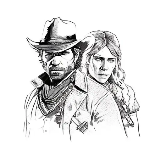 arthur morgan tattoon