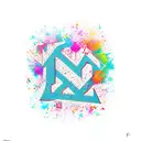 corazón formado con las letras C F M tattoo design idea