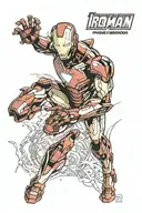 ironman triathlon tattoo design idea