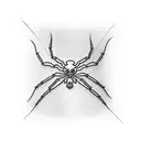  spider silk on elbow tattoo design idea