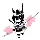 Samurai tattoo design idea