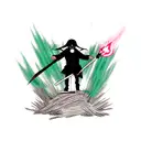 Grim Reaper tattoo design idea