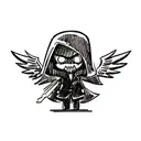 Grim Reaper tattoo design idea