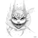 Laputa Miyazaki  tattoo design idea