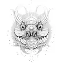 Laputa Miyazaki  tattoo design idea