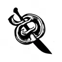 dwarf axe tattoo design idea