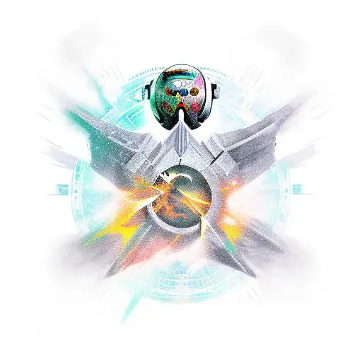 destiny ghost tattoo design idea