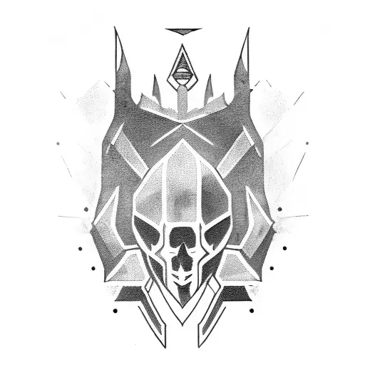 destiny 2 ghost tattoo design idea