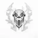 destiny 2 ghost tattoo design idea