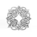 Celtic Knot and dagger tattoo design idea