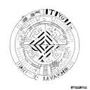 111 that can be read NYC tattoo design idea