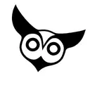 Owl geometrical  tattoo design idea