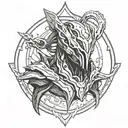 warframe tattoo design idea