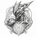 warframe tattoo design idea