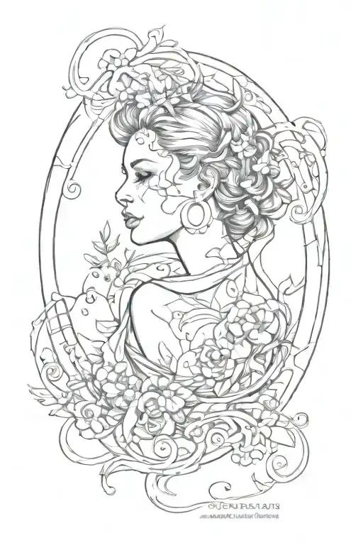 progress not perfection  tattoo design idea