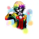 joker tattoo design idea