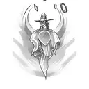 gambler tattoo design idea