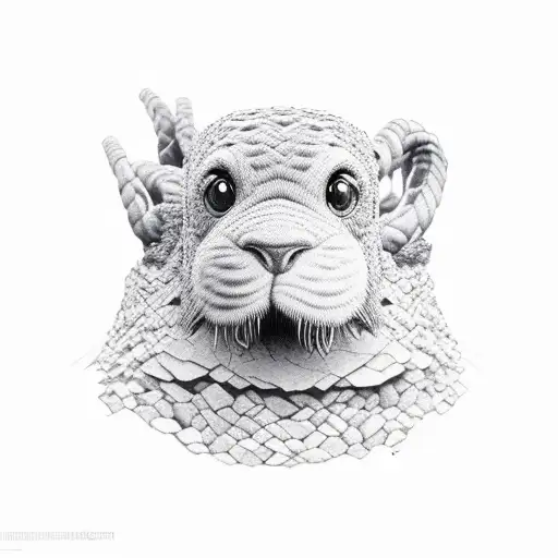 Scafell Pike with the name "Bri" subtlety included in the shading tattoo design idea