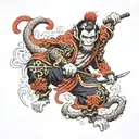 Monkey King  tattoo design idea