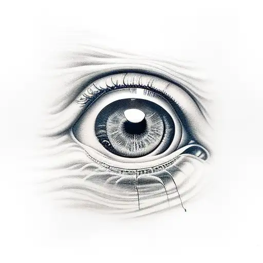Evil Eye tattoo design idea