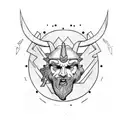 zeus tattoo design idea