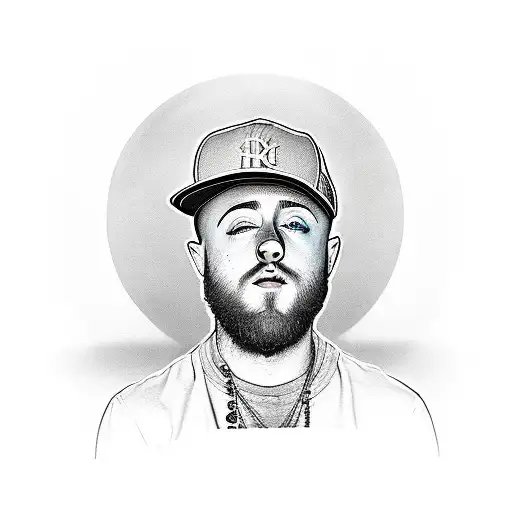 Mac Miller tattoo design idea
