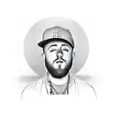 Mac Miller tattoo design idea