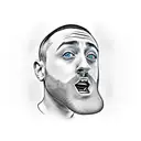 Mac Miller tattoo design idea