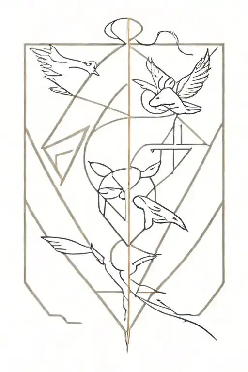 valhalla v love tattoo design idea