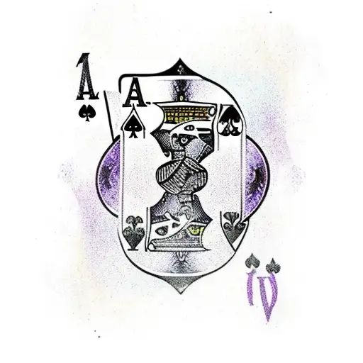 Ace of Spades tattoo design idea