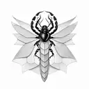 egypt scarabeus tattoo design idea