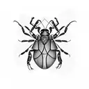 egypt scarabeus tattoo design idea