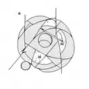  bow and arrow, planets tattoo design idea