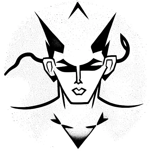Hades god of underworlds tattoo design idea