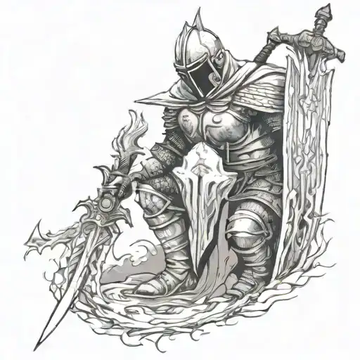 tattoo dark souls little  tattoo design idea