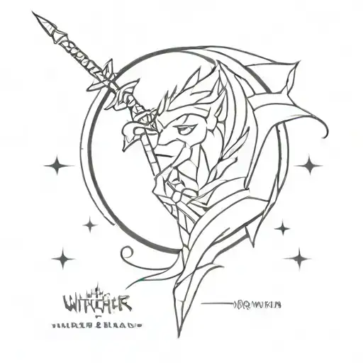 witcher 3  signs tattoo design idea