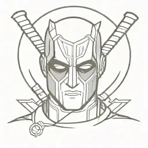 deadpool loki tattoo design idea