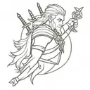 witcher signs tattoo design idea