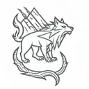 witcher 3  signs tattoo design idea