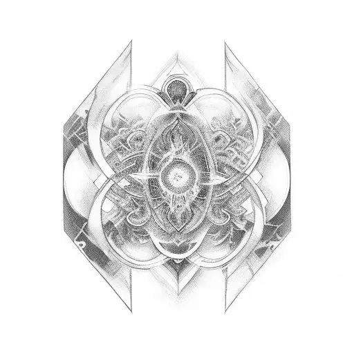 holistic, chakra, men, piece, eternity  tattoo design idea