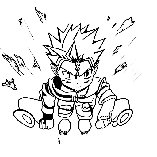 Gon Freecss and Killua tattoo design idea
