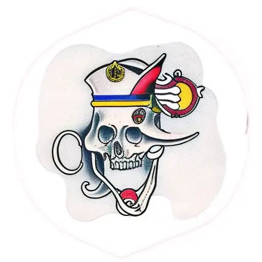 ace card with swa  tattoo design idea