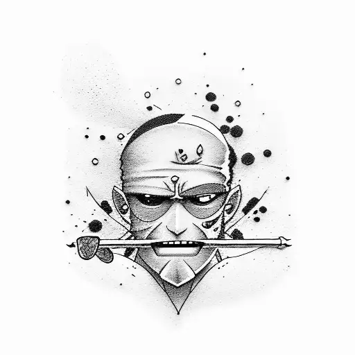 roronoa zoro tattoo design idea