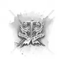 street sign  tattoo design idea