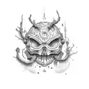 drain gang tattoo design idea